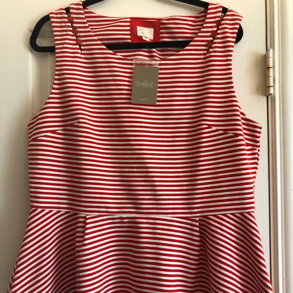 Anthro Peplum Top